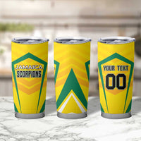 Custom Cricket Jamaica Scorpions Tumbler Cup We Made Legends