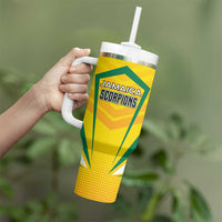 Custom Cricket Jamaica Scorpions Tumbler With Handle We Made Legends