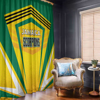 Cricket Jamaica Scorpions Window Curtain We Made Legends