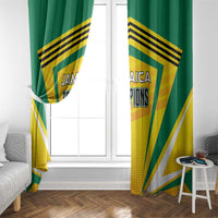Cricket Jamaica Scorpions Window Curtain We Made Legends