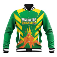 Custom Cricket Windwards Volcanoes Baseball Jacket All The Best LAVA Boys