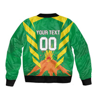 Custom Cricket Windwards Volcanoes Bomber Jacket All The Best LAVA Boys