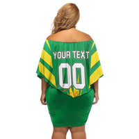 Custom Cricket Windwards Volcanoes Family Matching Off Shoulder Short Dress and Hawaiian Shirt All The Best LAVA Boys