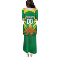 Custom Cricket Windwards Volcanoes Family Matching Puletasi and Hawaiian Shirt All The Best LAVA Boys
