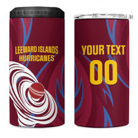 Custom Cricket Leeward Hurricanes 4 in 1 Can Cooler Tumbler Come On Hurricanes Boys