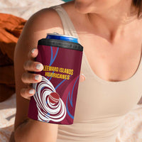 Custom Cricket Leeward Hurricanes 4 in 1 Can Cooler Tumbler Come On Hurricanes Boys