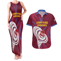 Custom Cricket Leeward Hurricanes Couples Matching Tank Maxi Dress and Hawaiian Shirt Come On Hurricanes Boys