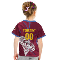Custom Cricket Leeward Hurricanes Kid T Shirt Come On Hurricanes Boys