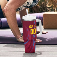 Custom Cricket Leeward Hurricanes Tumbler With Handle Come On Hurricanes Boys