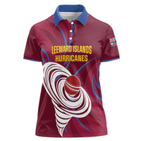 Custom Cricket Leeward Hurricanes Women Polo Shirt Come On Hurricanes Boys