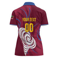 Custom Cricket Leeward Hurricanes Women Polo Shirt Come On Hurricanes Boys