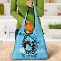 Kentucky Horse Racing Grocery Bag Beauty and The Horse Blue Version LT01