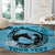 Personalized Kentucky Horse Racing 2024 Round Carpet Beauty and The Horse Blue Version LT01