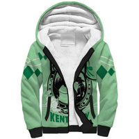 Personalized Kentucky Horse Racing Sherpa Hoodie Beauty and The Horse Green Version LT01