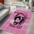 Personalized Kentucky Horse Racing 2024 Area Rug Beauty and The Horse Pink Version