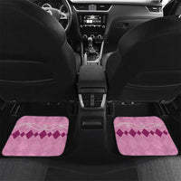 Personalized Kentucky Horse Racing Car Mats Beauty and The Horse Pink Version LT01