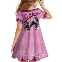 Personalized Kentucky Horse Racing Family Matching Off Shoulder Maxi Dress and Hawaiian Shirt Beauty and The Horse Pink Version LT01