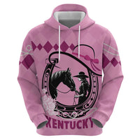 Personalized Kentucky Horse Racing Hoodie Beauty and The Horse Pink Version LT01