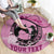 Personalized Kentucky Horse Racing 2024 Round Carpet Beauty and The Horse Pink Version
