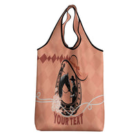 Kentucky Horse Racing Grocery Bag Beauty and The Horse Orange Version LT01