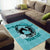 Personalized Kentucky Horse Racing 2024 Area Rug Beauty and The Horse Teal Version
