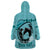 Personalized Kentucky Horse Racing 2024 Wearable Blanket Hoodie Beauty and The Horse Teal Version
