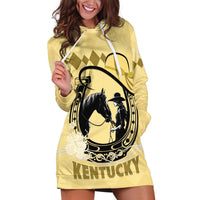 Personalized Kentucky Horse Racing Hoodie Dress Beauty and The Horse Yellow Version LT01