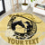 Personalized Kentucky Horse Racing 2024 Round Carpet Beauty and The Horse Yellow Version
