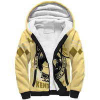 Personalized Kentucky Horse Racing Sherpa Hoodie Beauty and The Horse Yellow Version LT01
