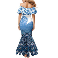 Personalized Somalia Independence Day 2024 Mermaid Dress Somali Star Leopard Mix African Pattern - Wonder Print Shop