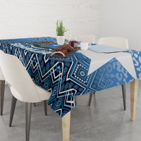 Somalia Independence Day 2024 Tablecloth Somali Star Leopard Mix African Pattern - Wonder Print Shop