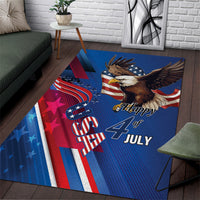 USA Independence Day 2024 Area Rug United States Eagle - Wonder Print Shop