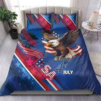 USA Independence Day 2024 Bedding Set United States Eagle - Wonder Print Shop