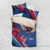 USA Independence Day 2024 Bedding Set United States Eagle - Wonder Print Shop