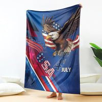 USA Independence Day 2024 Blanket United States Eagle