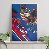 USA Independence Day 2024 Canvas Wall Art United States Eagle - Wonder Print Shop