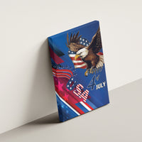 USA Independence Day 2024 Canvas Wall Art United States Eagle - Wonder Print Shop