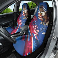 USA Independence Day 2024 Car Seat Cover United States Eagle - Wonder Print Shop