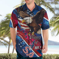 Personalized USA Independence Day 2024 Hawaiian Shirt United States Eagle - Wonder Print Shop