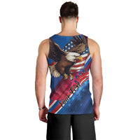Personalized USA Independence Day 2024 Men Tank Top United States Eagle - Wonder Print Shop