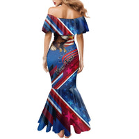 Personalized USA Independence Day 2024 Mermaid Dress United States Eagle - Wonder Print Shop