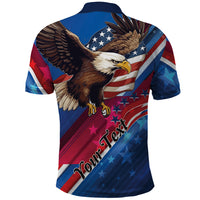 Personalized USA Independence Day 2024 Polo Shirt United States Eagle - Wonder Print Shop