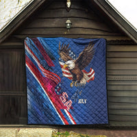 USA Independence Day 2024 Quilt United States Eagle - Wonder Print Shop