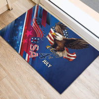 USA Independence Day 2024 Rubber Doormat United States Eagle - Wonder Print Shop
