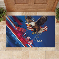 USA Independence Day 2024 Rubber Doormat United States Eagle - Wonder Print Shop