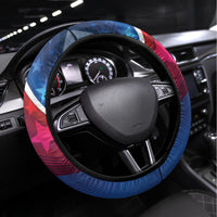 USA Independence Day 2024 Steering Wheel Cover United States Eagle - Wonder Print Shop