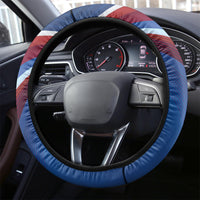 USA Independence Day 2024 Steering Wheel Cover United States Eagle - Wonder Print Shop