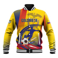 Custom Colombia 2026 World Football Baseball Jacket Los Cafeteros Go Champion