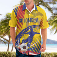 Custom Colombia 2026 World Football Hawaiian Shirt Los Cafeteros Go Champion