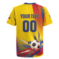 Custom Colombia 2026 World Football Rugby Jersey Los Cafeteros Go Champion